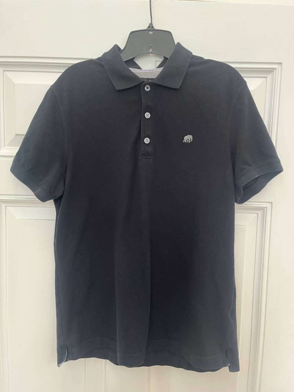 Men’s Banana Republic Black Slim Fit Polo Shirt (L)